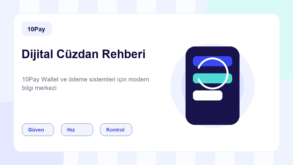 10Pay Rehber dijital cüzdan ana sayfa görseli