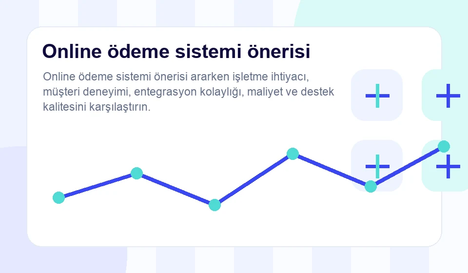 online ödeme sistemi önerisi rehberi için özel illüstrasyon